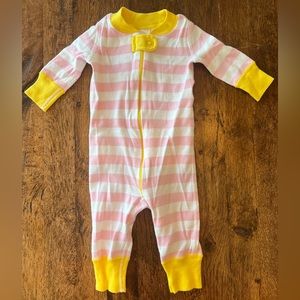 Hanna Andersson Print Baby Zip Sleeper - 0-6 mths (50 cm)